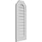 Ekena Millwork Octagonal Top Surface Mount PVC Gable Vent w/ 3-1/2"W x 1"P Standard Frame, 14"W x 36"H GVPOT14X3601SN - alternate 2